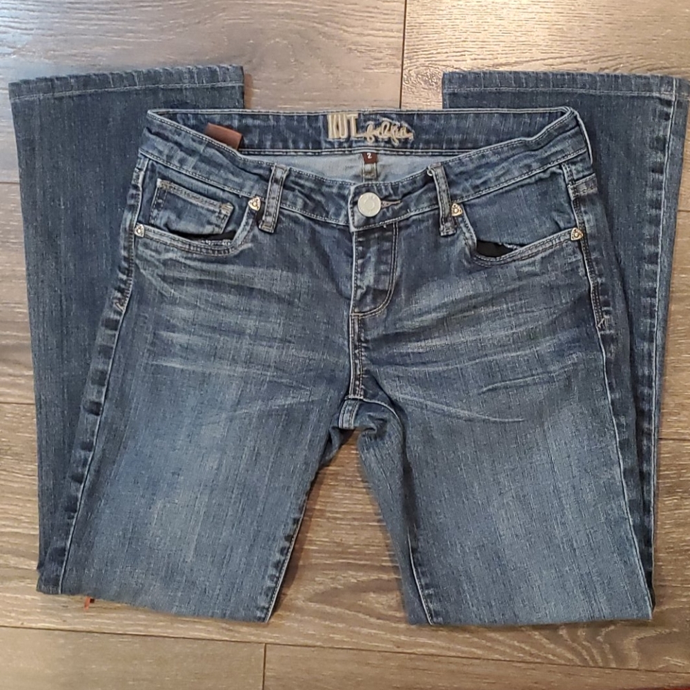 ❤KUT FROM THE KLOTH BOOTCUT JEANS, 2S (26 SHORT)